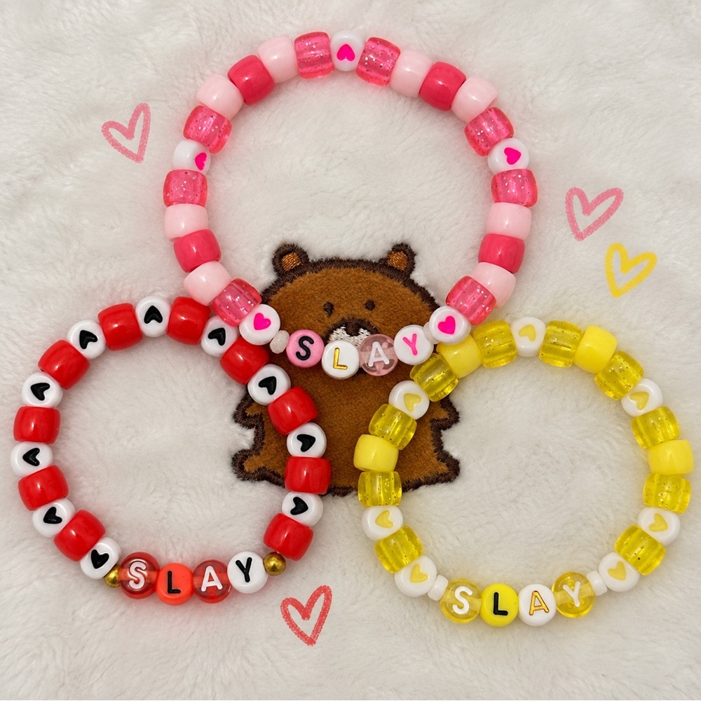Slay Friendship Bracelet Set β 3 Pack